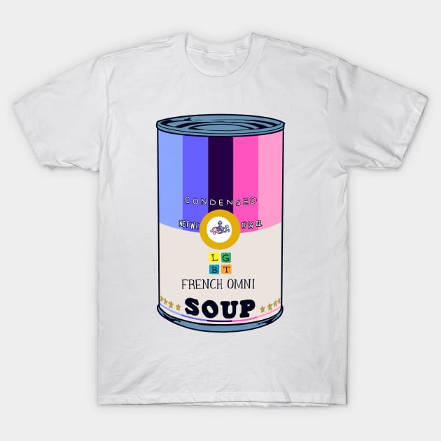 French Omni Soup T-Shirt by CosmicFlyer
